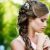 Zlatna sredina: vjenčane frizure za srednju kosu - ideje stilista s fotografijama
