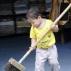 Education for labor activity in the first junior group of preschool children; Long-term plan for labor activity