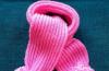 Самые простые способы вязания детских шарфиков