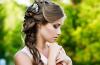 Zlatna sredina: vjenčane frizure za srednju kosu - ideje stilista s fotografijama