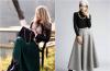 Zimske suknje - moderni dugi i topli modeli Jednostavan stil tople suknje