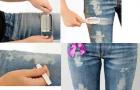 Как красиво порезать джинсы самостоятельно?