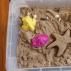 Kinetinis smėlis ir smėlio dėžė vaikams – nuotraukos ir kainos